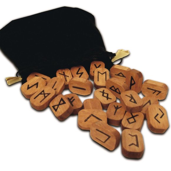 Other - Wooden Runes Set